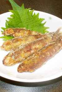 愛知の魚100選　メヒカリの味噌漬フライ