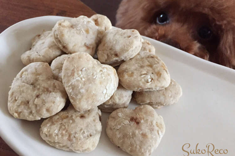 犬ちゃんに手作り もちもちバナナクッキー レシピ 作り方 By Sukoreco クックパッド