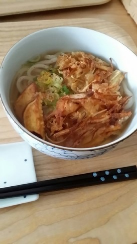 野菜室すっきり!!かき揚げうどん