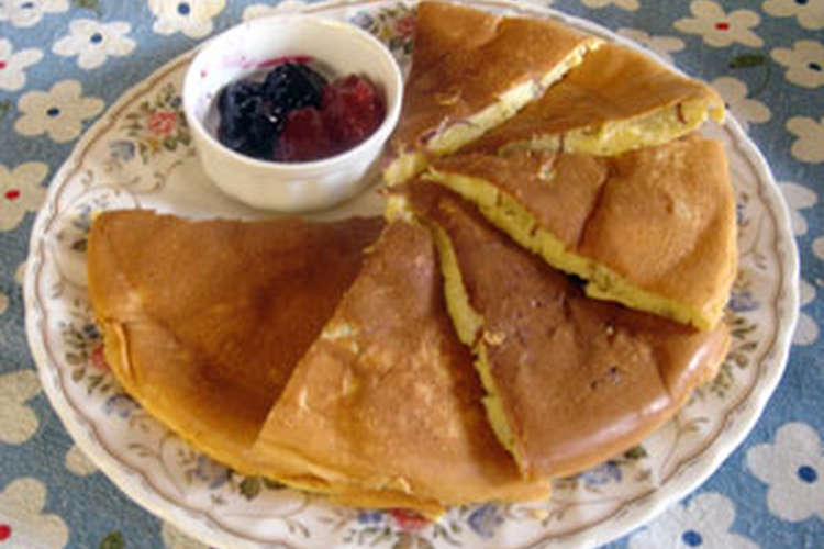 フライパンでさつまいもパンケーキ レシピ 作り方 By ななせえま クックパッド