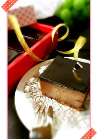 バレンタイン ♥ 生チョコチーズケーキ