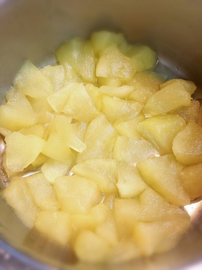 みりんのリンゴ煮の写真