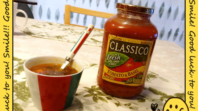 クラシコパスタソースで簡単スープ レシピ 作り方 By はゆう クックパッド 簡単おいしいみんなのレシピが358万品