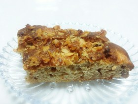 林檎の本みりん煮と胡桃の焼き菓子