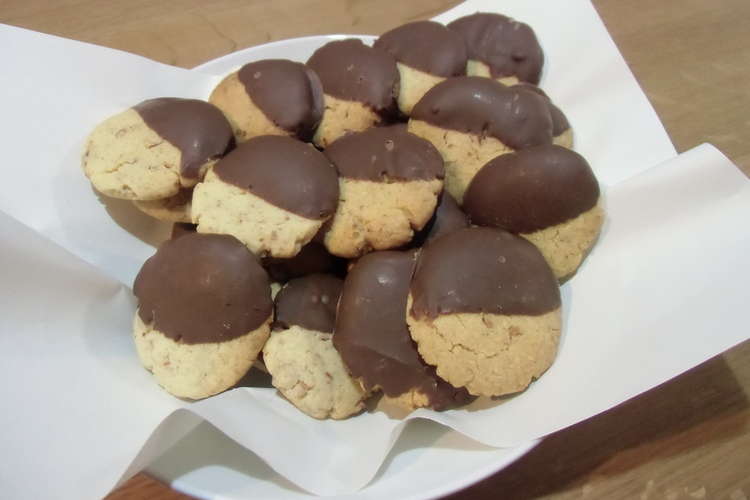 バレンタインに アーモンドチョコクッキー レシピ 作り方 By 柴山ぽちこ クックパッド 簡単おいしいみんなのレシピが364万品