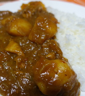 基本の食材だけ!無水鍋のトリカレー