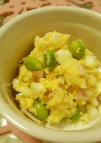☆枝豆とゆで卵の簡単ポテトサラダ☆