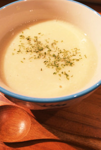 カリフラワー豆乳スープ