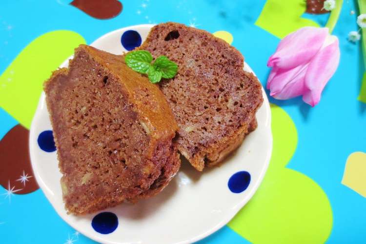 とってもしっとり バナナチョコケーキ レシピ 作り方 By きまぐれランチ クックパッド