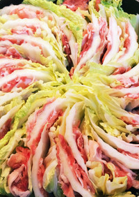 白菜と豚肉で…簡単 白菜のミルフィーユ