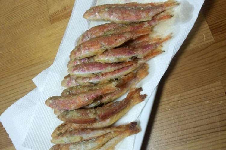おきのじょう ヒメジ の唐揚げ レシピ 作り方 By Hiromin クックパッド 簡単おいしいみんなのレシピが366万品