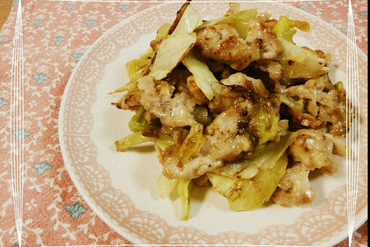 簡単 豚肉とキャベツのガーリックマヨ炒め レシピ 作り方 By あゆみ クックパッド 簡単おいしいみんなのレシピが357万品
