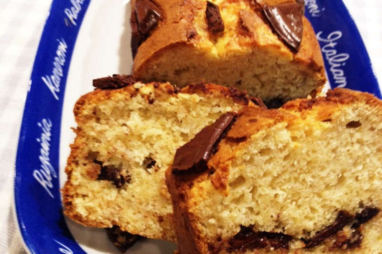 バレンタインにも 簡単チョコバナナケーキ レシピ 作り方 By むちたろう クックパッド