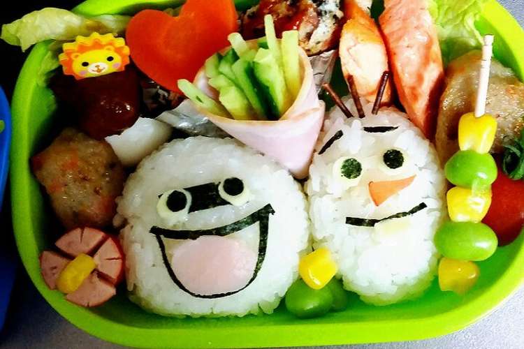 キャラ弁 ウィスパー オラフおにぎり レシピ 作り方 By オレンジオレンジぱん クックパッド 簡単おいしいみんなのレシピが366万品