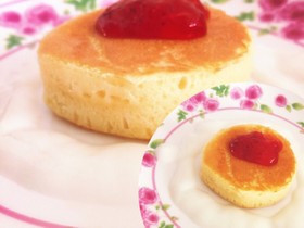 カロリー控えめ♡分厚いホットケーキ♡HM