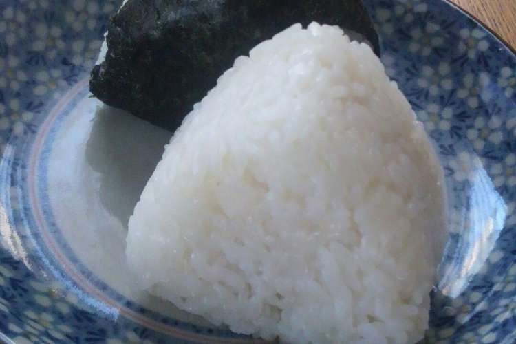 コンビニのような おにぎりのためのご飯 レシピ 作り方 By ゆぴもも クックパッド 簡単おいしいみんなのレシピが352万品