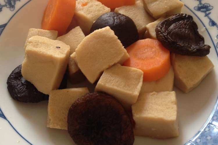 子供も好きな高野豆腐の煮物 レシピ 作り方 By クックpckco5 クックパッド 簡単おいしいみんなのレシピが376万品