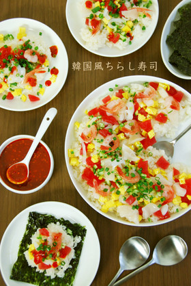 韓国風ちらし寿司