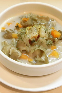 アサリと舞茸のホワイトスープ