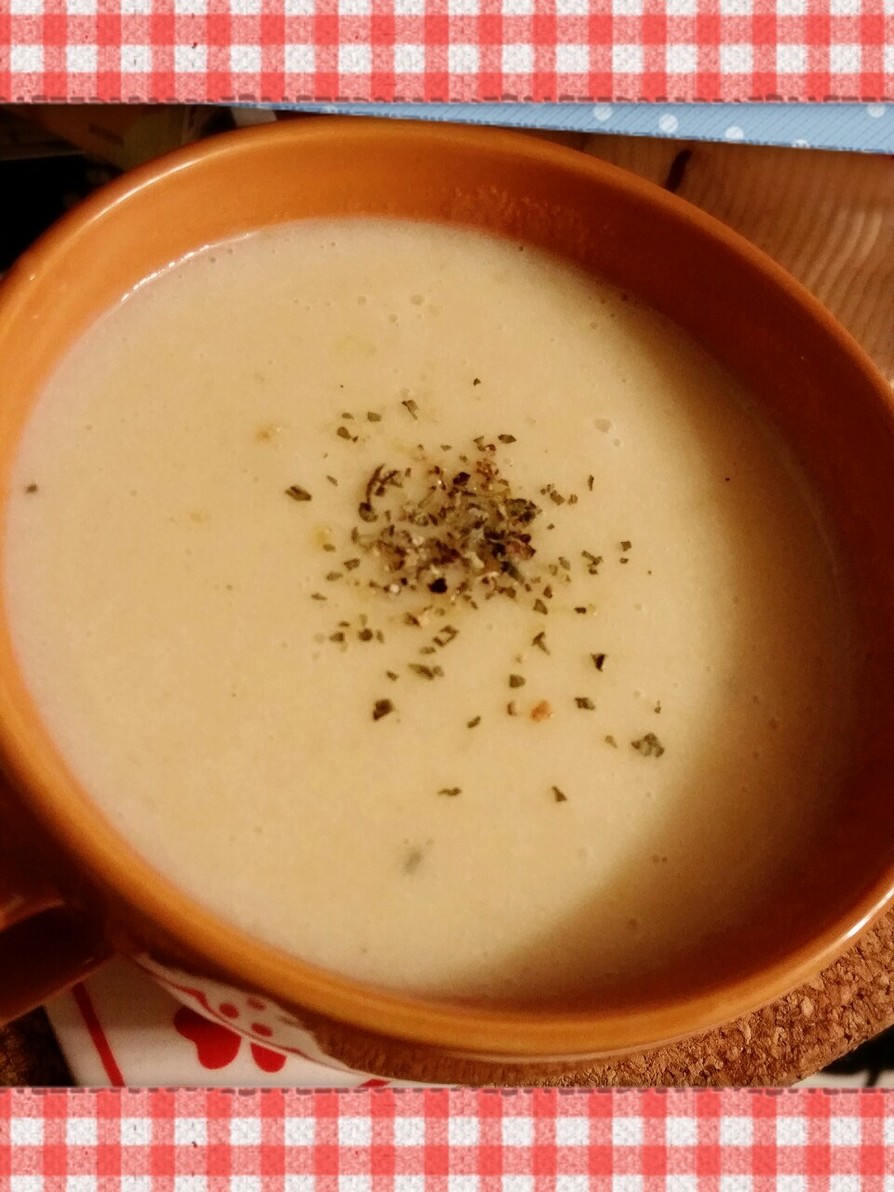 豆乳とじゃがいものほっこりスープの画像