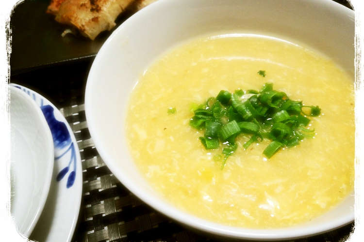 カップスープの素de中華風コーンスープ レシピ 作り方 By プティブーケ クックパッド 簡単おいしいみんなのレシピが375万品