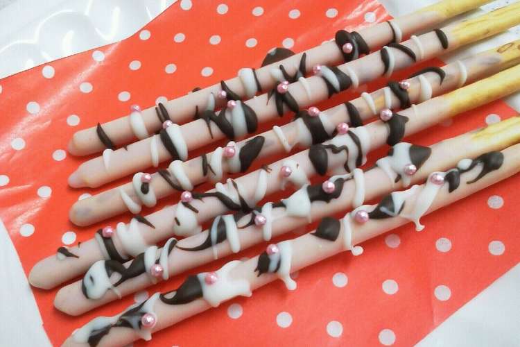 ポッキーで簡単 バレンタインチョコ レシピ 作り方 By Akaru クックパッド 簡単おいしいみんなのレシピが354万品
