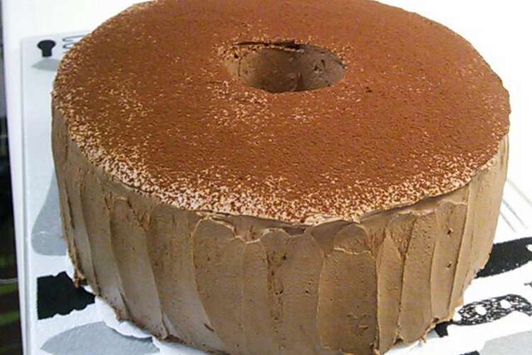 チョコ生 チョコシフォンケーキ レシピ 作り方 By ガーイキッチン クックパッド 簡単おいしいみんなのレシピが350万品