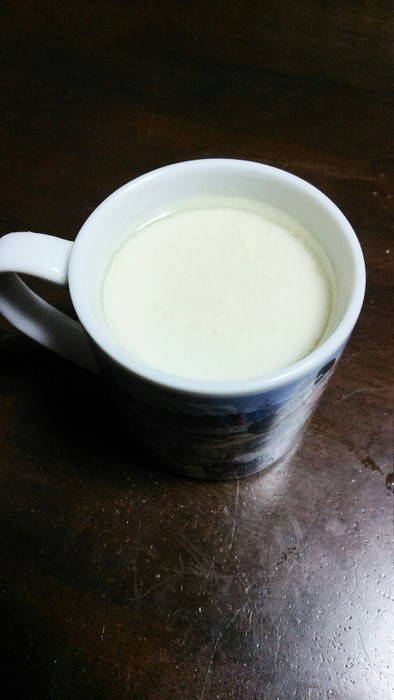 マグカップで自家製豆乳ヨーグルト！の写真