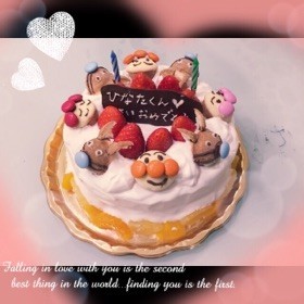アンパンマンケーキ☆