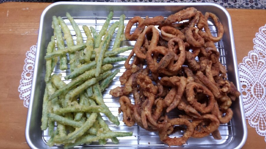 カリカリイカのレシピ