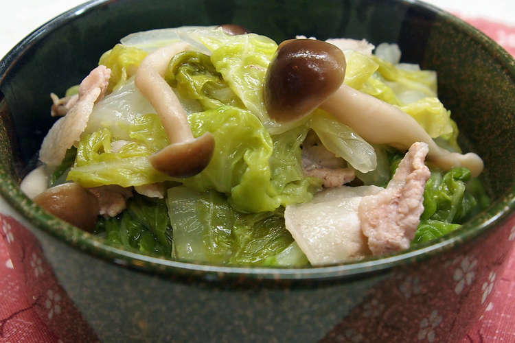 レシピ 白菜 消費