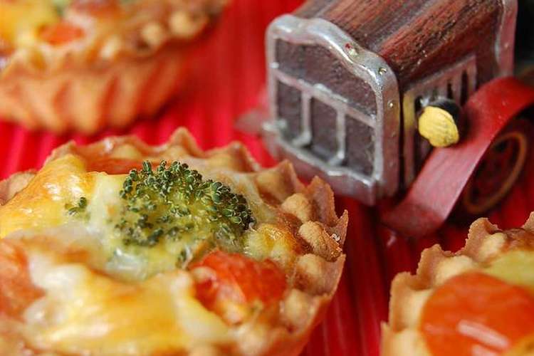 チーズたっぷり 帆立風味プチキッシュ レシピ 作り方 By たうんびー クックパッド 簡単おいしいみんなのレシピが360万品