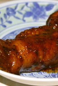 フライパンで簡単照り焼き鶏ごぼうロール