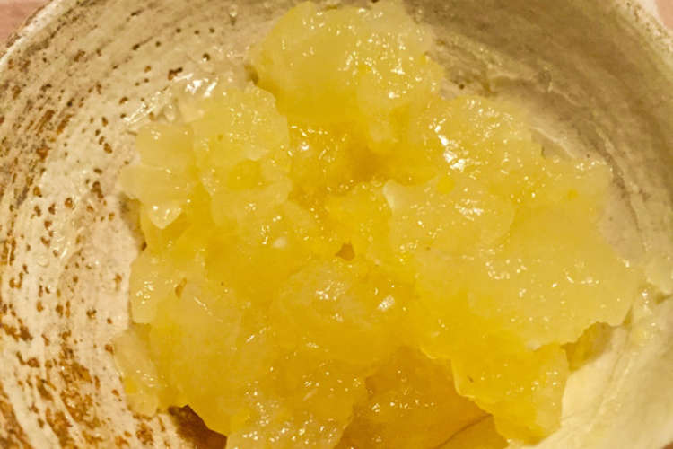 完熟ゆずのシャリシャリ果肉ゼリー レシピ 作り方 By こそこそおやじ クックパッド 簡単おいしいみんなのレシピが351万品