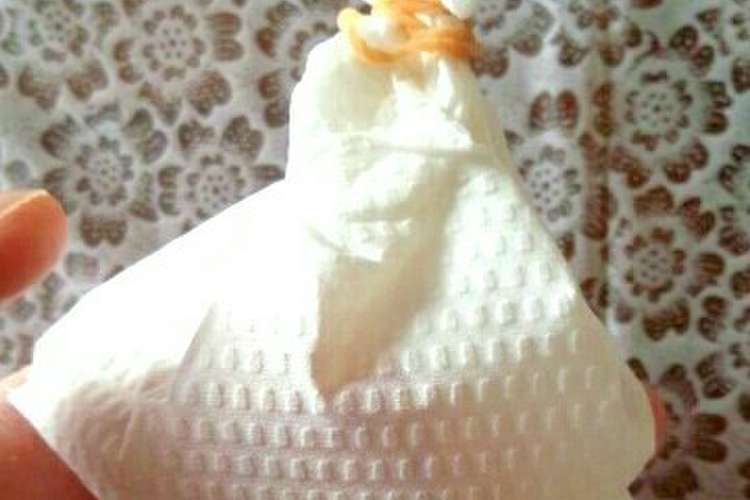 キッチンペーパーで 即席ティーパック レシピ 作り方 By よーちゃん45 クックパッド 簡単おいしいみんなのレシピが355万品