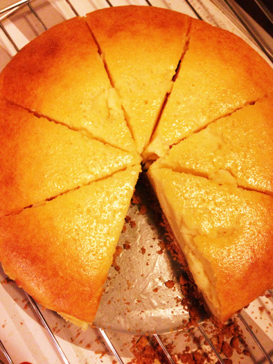 ベイクドチーズケーキ 濃厚 簡単 の写真
