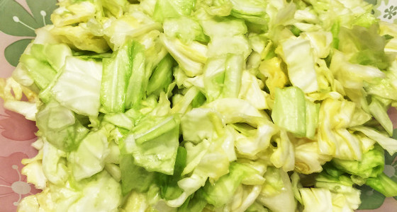 しおれキャベツのベーコンサラダ レシピ