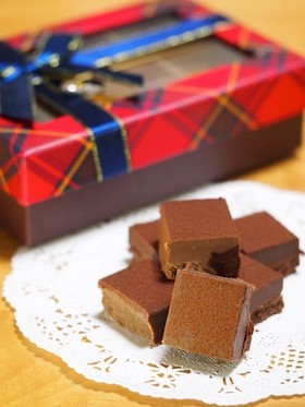バレンタイン☆簡単!紅茶の生チョコ