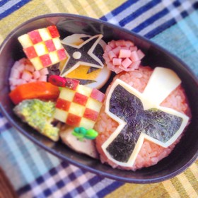 ニンニンジャー キャラ弁 アカニンジャー