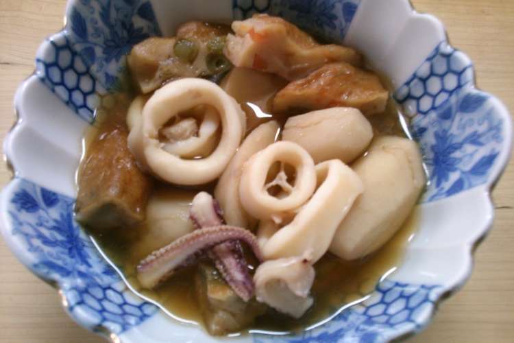 簡単 イカ 里芋 さつま揚げの 煮物 レシピ 作り方 By 331ミミイ クックパッド 簡単おいしいみんなのレシピが357万品