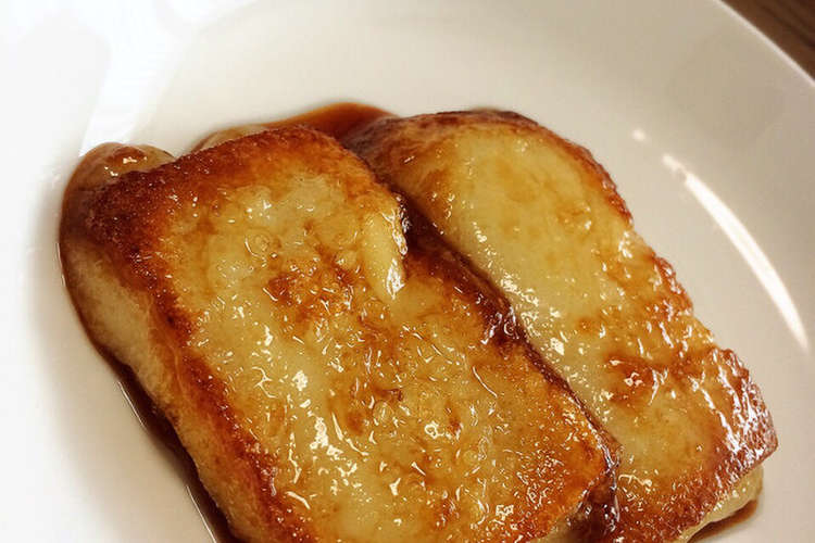甘しょっぱい 簡単フライパン揚げ餅 レシピ 作り方 By ぱる クックパッド 簡単おいしいみんなのレシピが356万品