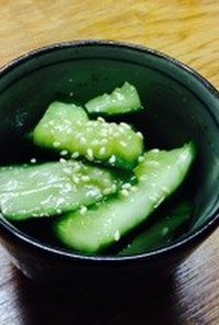 簡単！サラダ胡瓜の✩中華風漬物✩浅漬け