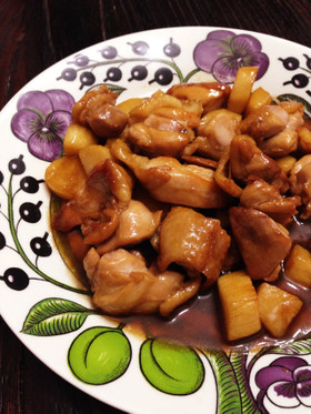 炒めるだけ!鶏と長いもの照り焼き