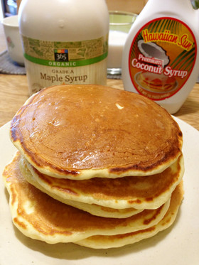 ホシノ天然酵母でパンケーキ