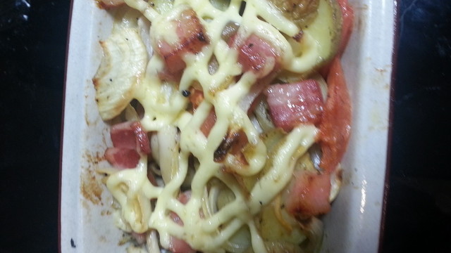 ジャガトマ焼きサラダ レシピ 作り方 By かおこり クックパッド 簡単おいしいみんなのレシピが354万品