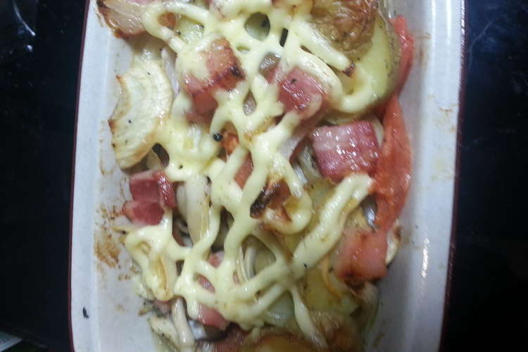 ジャガトマ焼きサラダ レシピ 作り方 By かおこり クックパッド