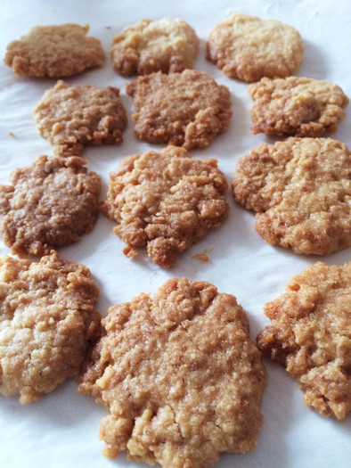 パン粉ですぐ作れる簡単ザクザククッキーの写真