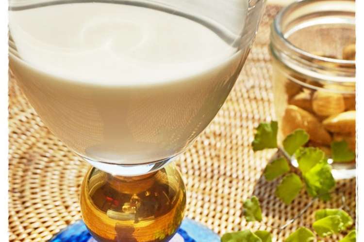 濃縮 アーモンドミルク 詳しい説明付 レシピ 作り方 By Marimi5 クックパッド 簡単おいしいみんなのレシピが355万品