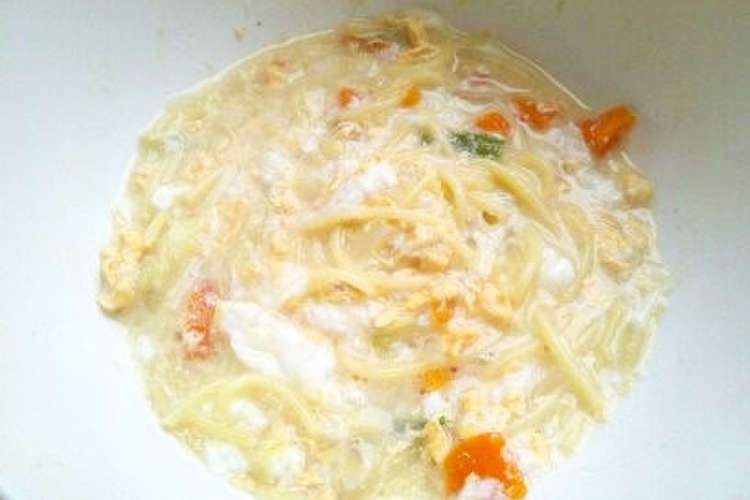 犬用 たまごのスパゲッティパスタ風 レシピ 作り方 By ちぃノ助 犬ごはん クックパッド
