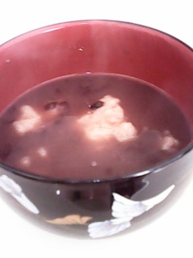 小麦粉だんごの懐かしぜんざい